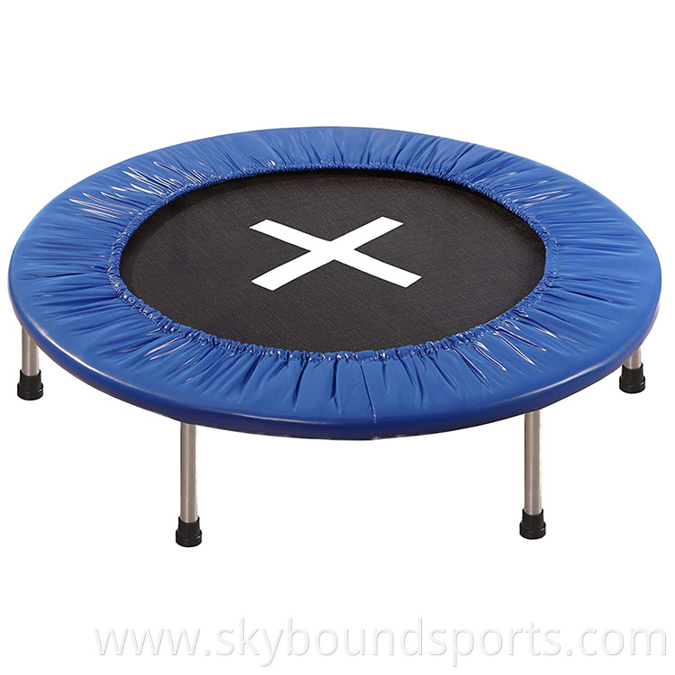 Trampoline with handrail 40" Daily Fitness Trampoline 330 lb Load for Kids/Adults